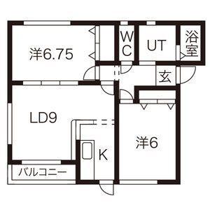 アプローズ　Ｂ（101） 間取り図画像