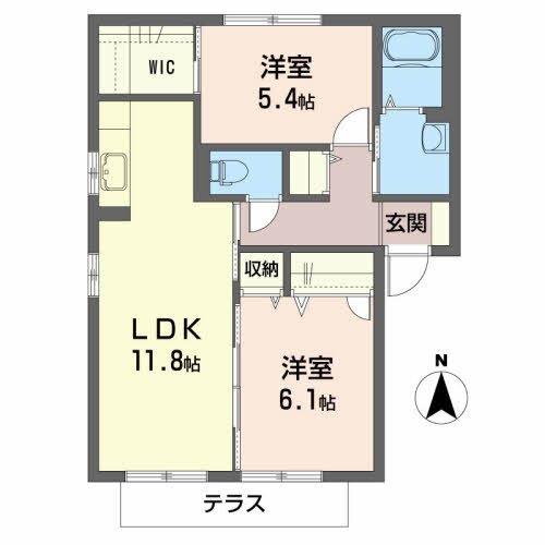 ミオ　パラッツォ　A（101） 間取り図画像