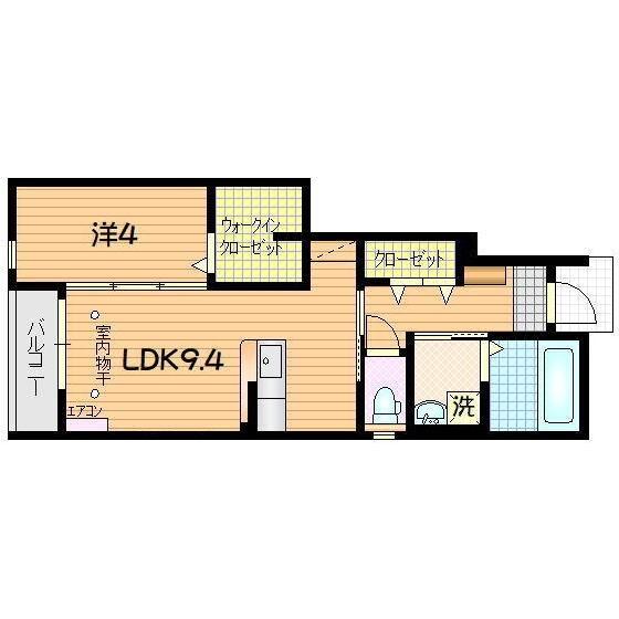 クロノス（106） 間取り図画像