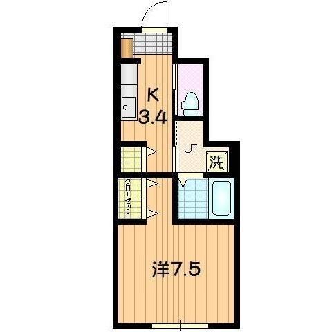 ｐｒｕｎｅ（102） 間取り図画像
