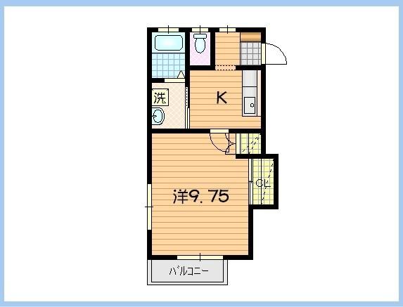 ヌーベルパルティール（203） 間取り図画像