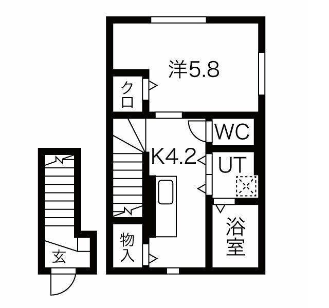 ＭＥＺＹ本町（206） 間取り図画像