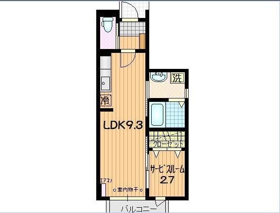 マナ（103） 間取り図画像