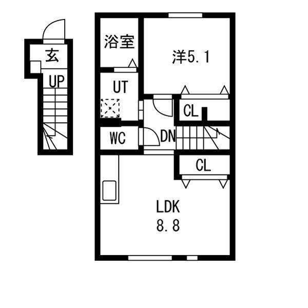 エリシオン265（206） 間取り図画像