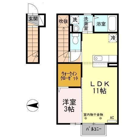 レ・セーナ（202） 間取り図画像
