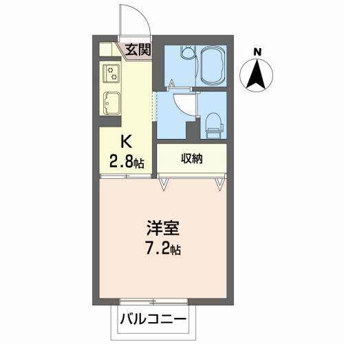 シャトル矢巾 間取り図画像