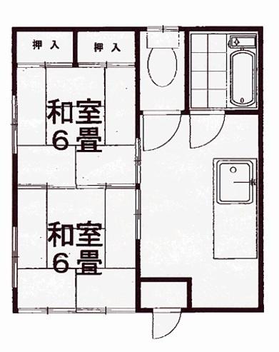 コーポ陽_間取り_0