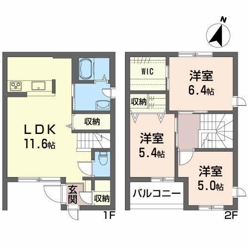 ロイヤルハイツ　L（102） 間取り図画像
