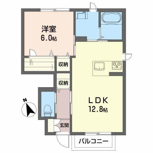シャーメゾン　with　P（102） 間取り図画像