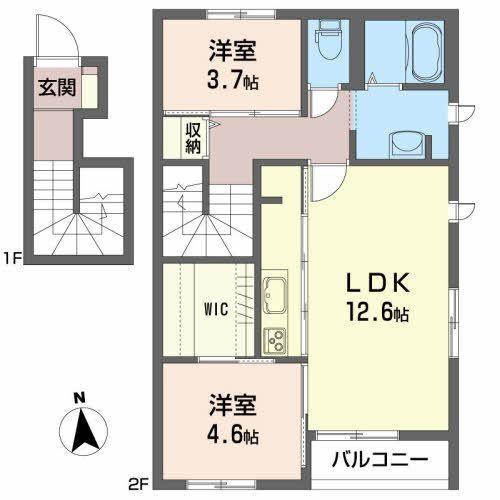  間取り図写真