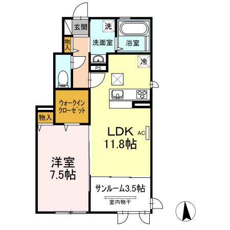  間取り図写真