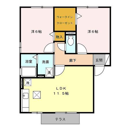 ＥＫ・ホーム（101） 間取り図画像