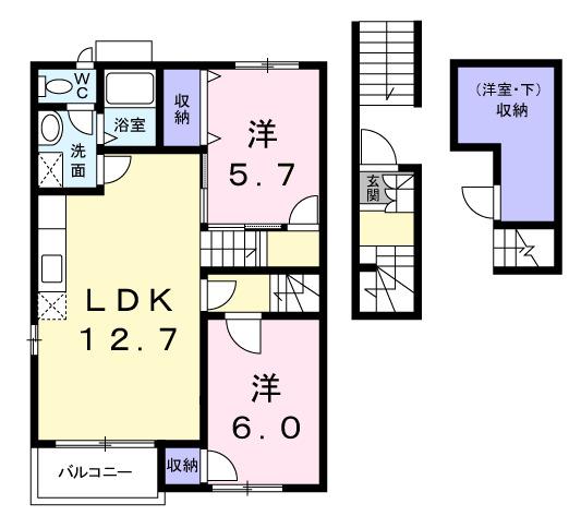  間取り図写真