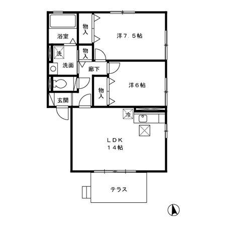  間取り図写真