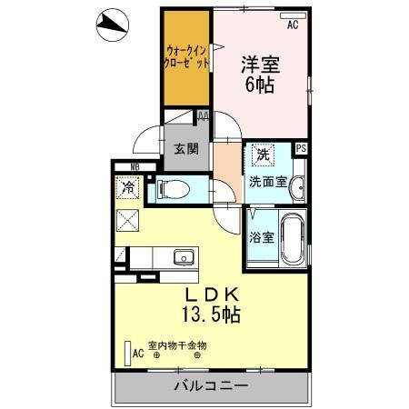ボンシック１番館（101） 間取り図画像