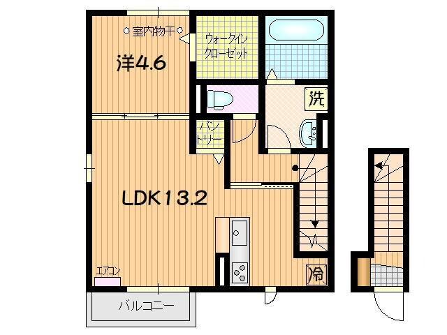 フォルグランツⅡ（203） 間取り図画像