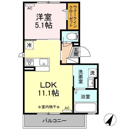 カンパーレ　ＧＡ（202） 間取り図画像