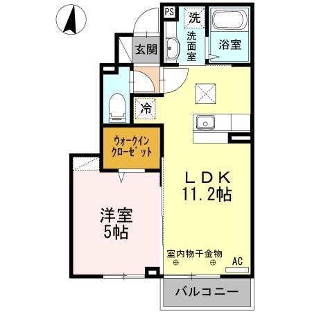 マジェスタ　Ｂ（103） 間取り図画像