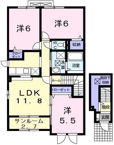  間取り図写真