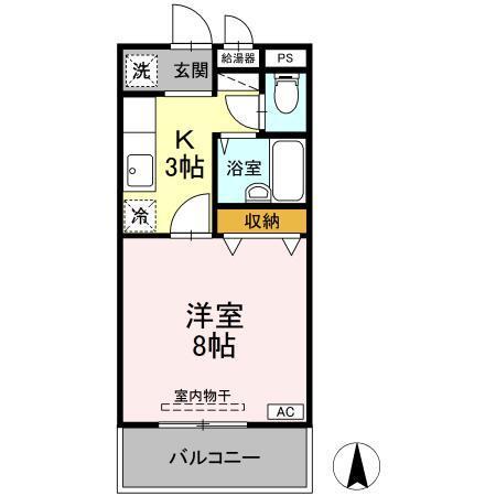 グリーンヒル２１（306） 間取り図画像
