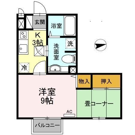 カシオペア（101） 間取り図画像