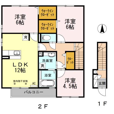 間取り図写真