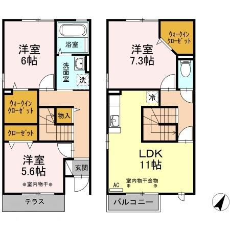  間取り図写真