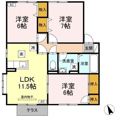  間取り図写真