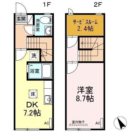  間取り図写真