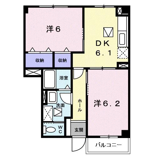ニューシティ藤澤（103） 間取り図画像