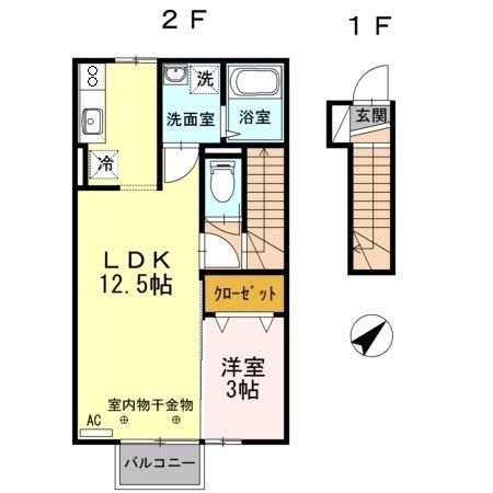 オルフェーヴル（202） 間取り図画像