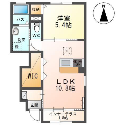 エクレール館向 間取り図画像