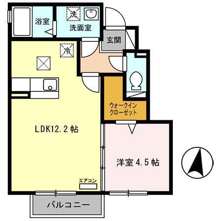 ミミエデン（102） 間取り図画像