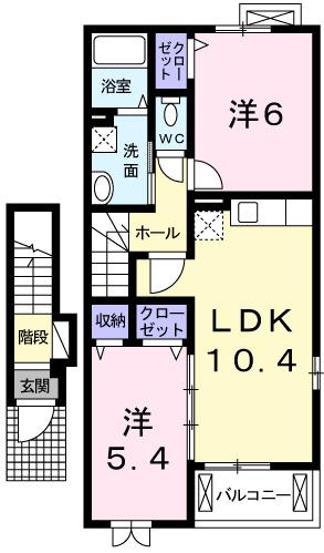 ピン　ラ　ポントゥ（204） 間取り図画像