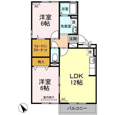 ホルツプラッツ（205） 間取り図画像