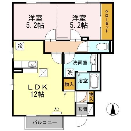 ＴＯＤＯ　Ⅰ（101） 間取り図画像