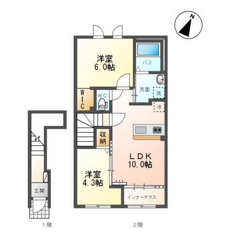 ハーヴェスト 間取り図画像