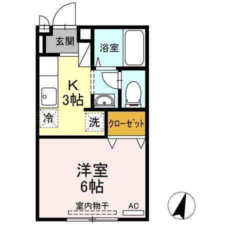 ソリアードＵ（202） 間取り図画像