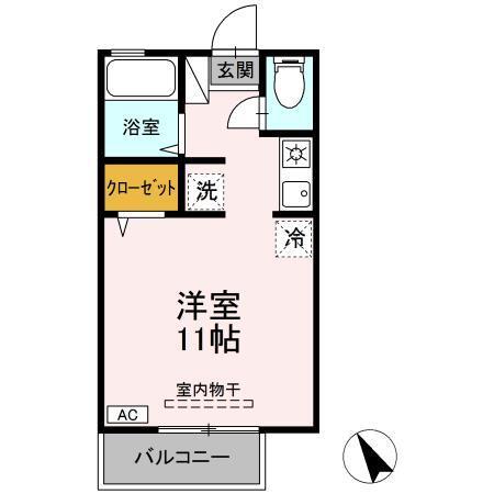 ピノ・ノワール（202） 間取り図画像