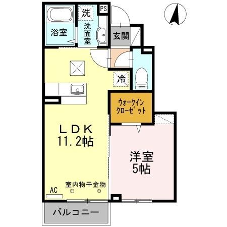 マジェスタ　Ｂ（102） 間取り図画像