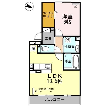 ボンシック１番館（203） 間取り図画像