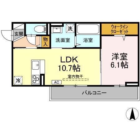 シエル（303） 間取り図画像