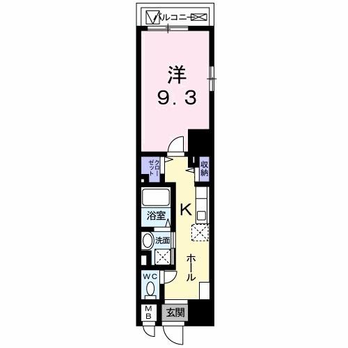 オータム　アベニュー（708） 間取り図画像