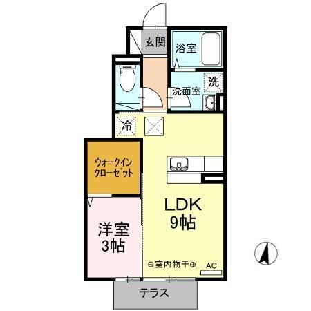 シャンクレール（102） 間取り図画像