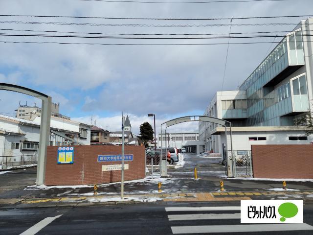 私立盛岡大学附属高校：1348m