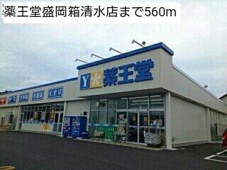 薬王堂盛岡箱清水店：560m