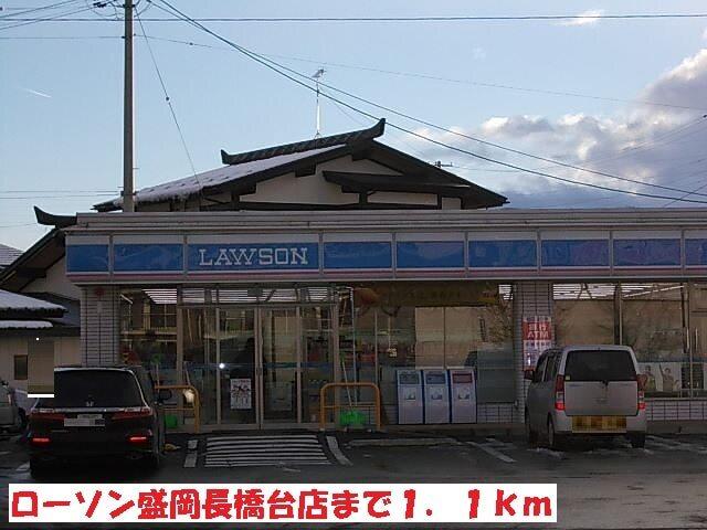 ローソン盛岡長橋台店：1100m