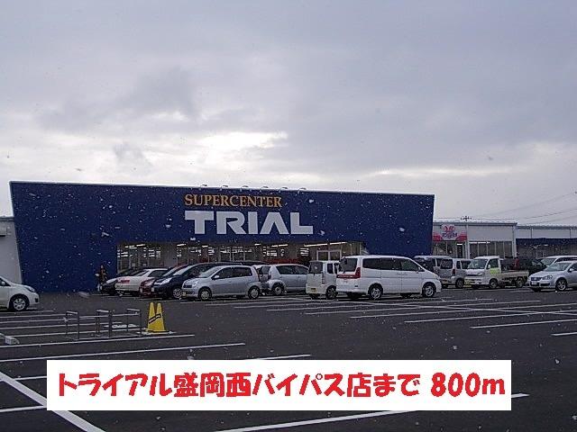 トライアル盛岡西バイパス店：800m