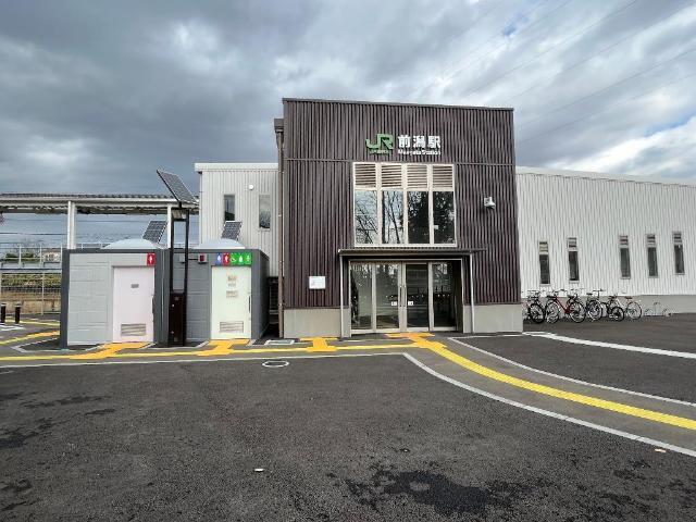 前潟駅(JR東日本　田沢湖線)：1069m