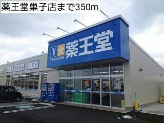 薬王堂巣子店：350m